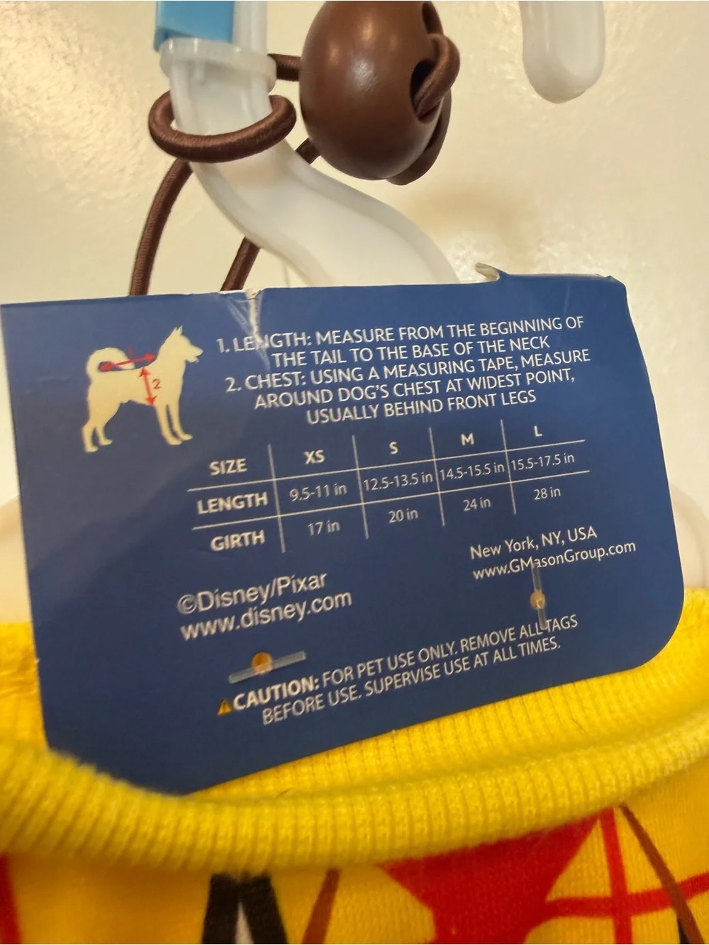 New Toy Story Woody Costume Shirt for small dogs - family costume, pet parade